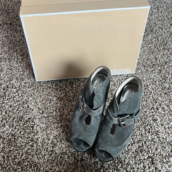 Michael Kors Suede Heels - Picture 3 of 8